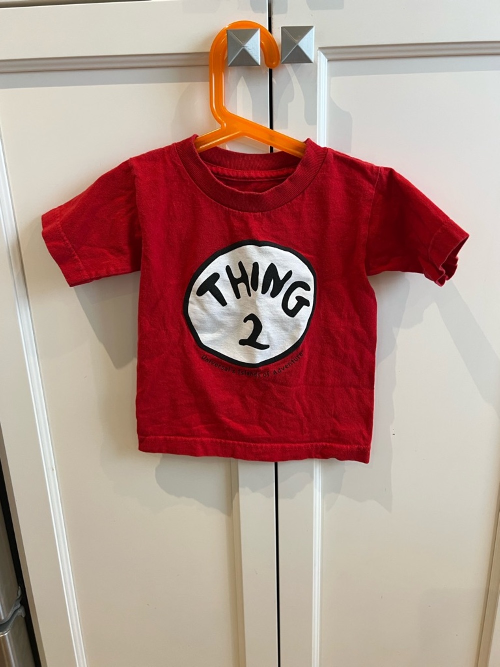 Kids' Red 'Thing 2' Graphic Tee Shirt 3t